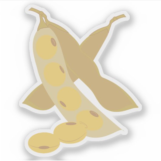 Soja Sticker (Voorkant)