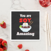 Soja verbazingwekkende Kawaii Sushi Servet (Insitu)