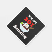 Soja verbazingwekkende Kawaii Sushi Servet (Hoek)
