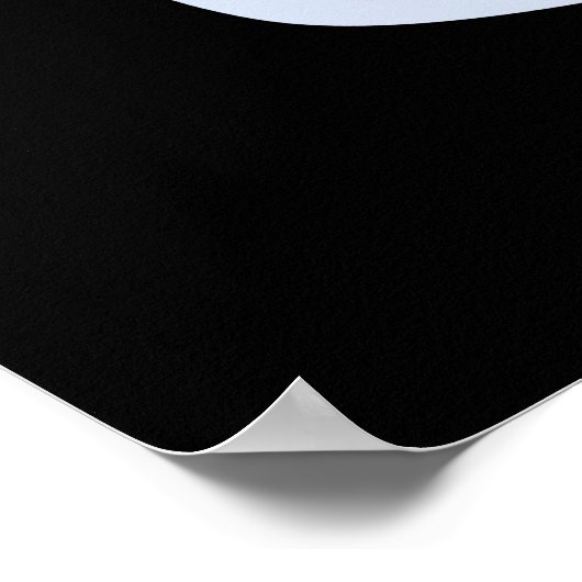 Soja-verfijnde Funny Soy Sauce Pun Dark BG Poster (Hoek)