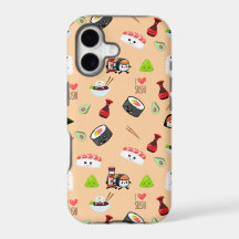 Soja verliefd schattig geel Kawaii Sushi