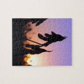 Sojabonen op Sunset Legpuzzel (Horizontaal)