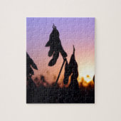 Sojabonen op Sunset Legpuzzel (Verticaal)