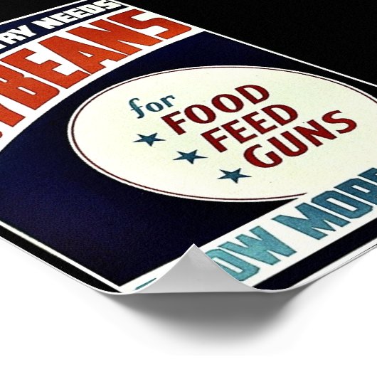 Sojabonen Poster (Hoek)