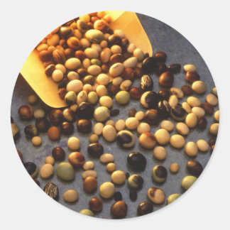 Sojabonen Ronde Sticker