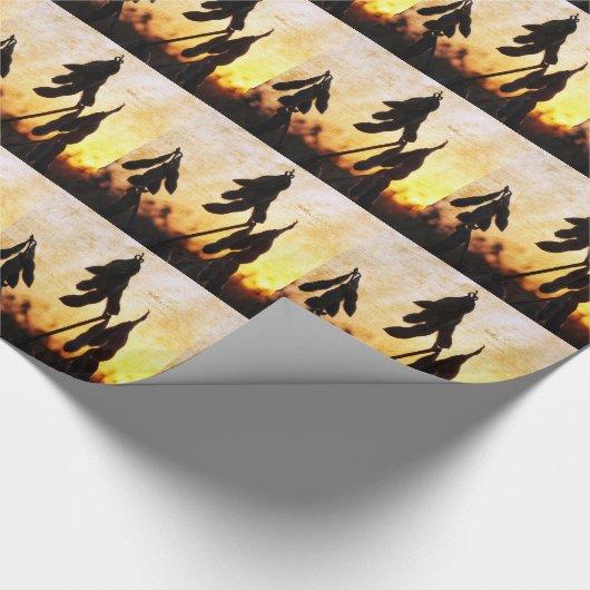 Sojaboon Sunset Cadeaupapier (Hoek)