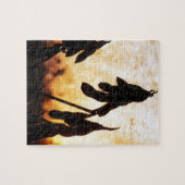 Sojaboon Sunset Legpuzzel (Horizontaal)