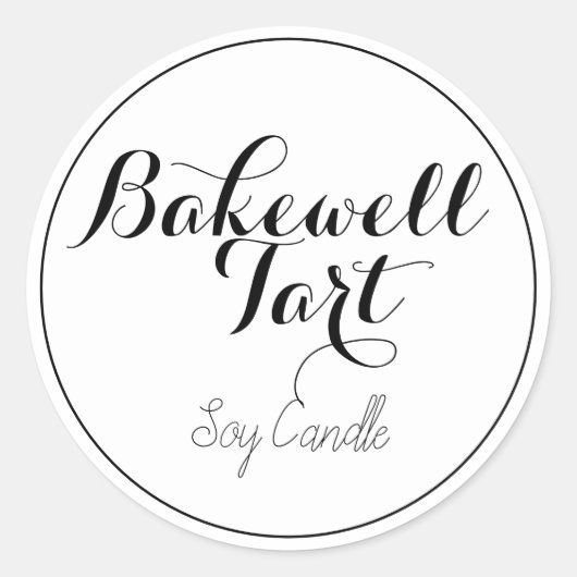 Sojakaarsetiketten Ronde Sticker (Voorkant)