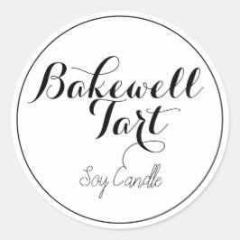 Sojakaarsetiketten Ronde Sticker