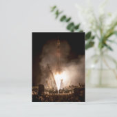 Sojoez-lancering Briefkaart (Staand voorkant)