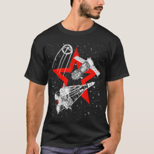 Sojoez raket Sojoez ruimtevaartuig Sputnik satelli T-shirt