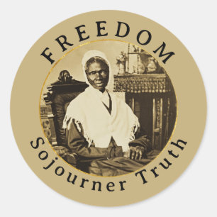 Sojourner Truth Feminist Abolitionist Freedom Ronde Sticker