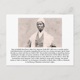 Sojourner Truth - Feminist Briefkaart