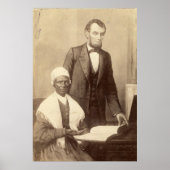 Sojourner Truth met Abraham Lincoln Poster (Voorkant)