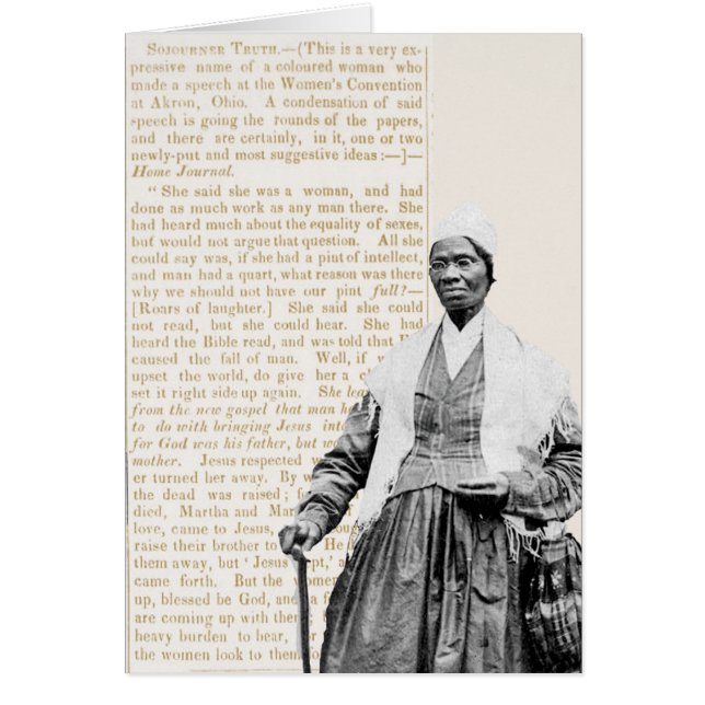 Sojourner Truth - Vrouwenrechten (Voorkant)