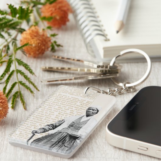 Sojourner Truth - Vrouwenrechten Sleutelhanger (Voorkant Rechts)