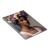 Sojourner waarheidsportret met bloemenkroon notitieboek (Rechterzijde)