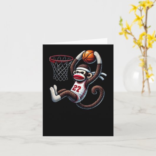 Sok-aap basketbalring  kaart (Gele Bloem)