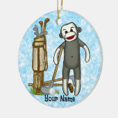 Sok-aap golfer golf ornament  (Links)