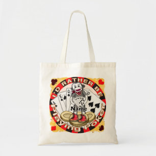 Sok-aap poker tote bag