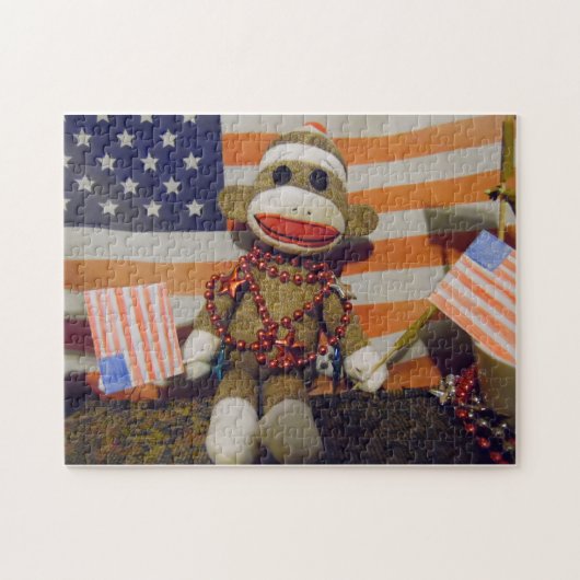 Sok-aap puzzel (Horizontaal)