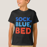 Sok Blauw Bed Grappige Meme