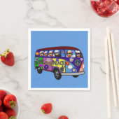 Sok Geld Vrede Bus Cocktail Servetten (Insitu)