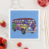 Sok Geld Vrede Bus Diner Servetten (Insitu)