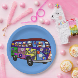 Sok Geld Vrede Bus Eettafel Borden Papieren Bordje