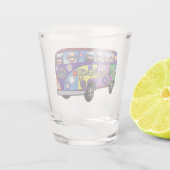 Sok Geld Vrede Bus Shotglas Shot Glas (Achterkant)