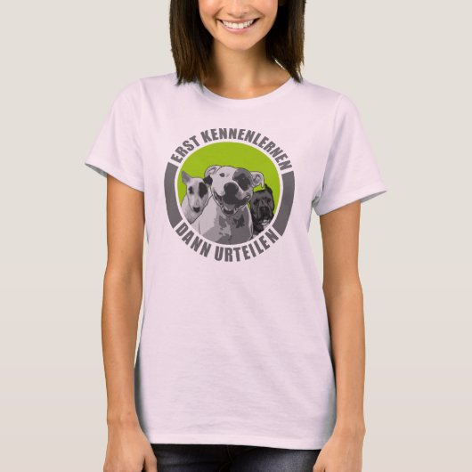 SOKA - Erst kennenlernen dann urteilen! T-shirt (Voorkant)