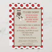 sokaap Baby shower uitnodiging (Voorkant / Achterkant)