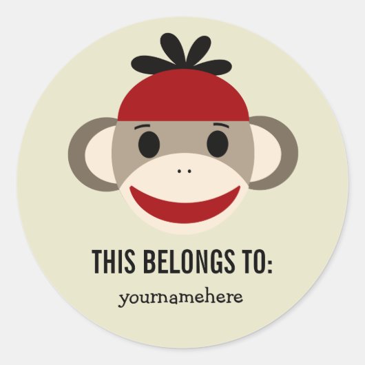 Sokaap DIT IS VAN Stickers (Voorkant)