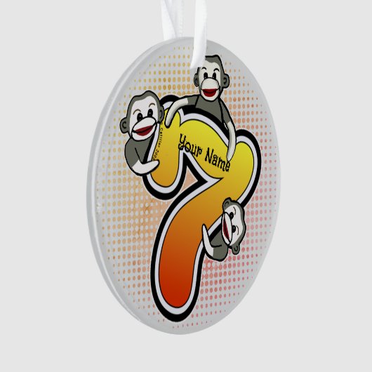 Sokaap nummer 7 ornament (voorkant)