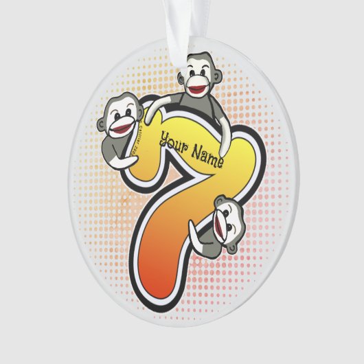 Sokaap nummer 7 ornament (voorkant)