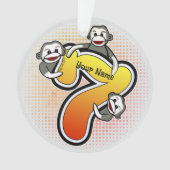 Sokaap nummer 7 ornament (voorkant)