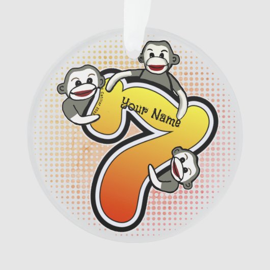 Sokaap nummer 7 ornament (voorkant)