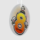 Sokaap Nummer 8 Ornament (voorkant)