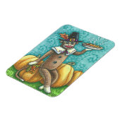 SOKAPENPELGRIM & TAART, THANKSGIVING MAGNEET (Linkerzijde)