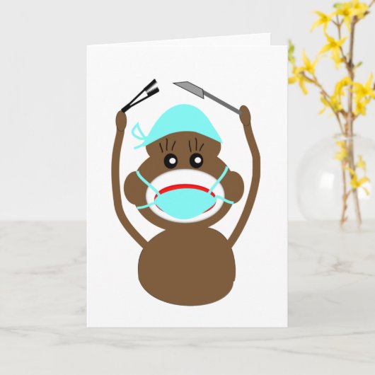 Sokgeld Algemeen Chirurgie—Schattig Kaart (Gele Bloem)