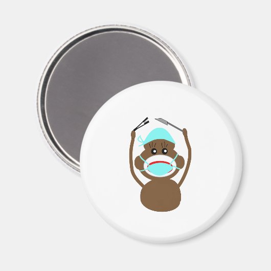 Sokgeld Algemeen Chirurgie—Schattig Magneet (Voorkant / Achterkant)