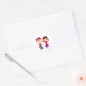 sokhop ook ronde sticker (Envelop)