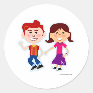 sokhop ook ronde sticker