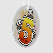 Sokkapen Nummer 5 Ornament (voorkant)