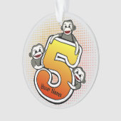 Sokkapen Nummer 5 Ornament (voorkant)