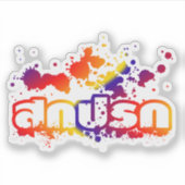 Sokkaprok / Dirty in Thai Language Script Sticker (Voorkant)