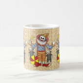 Sokkel Aap Clown mok (Center)