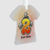 Sokkel Aap Nummer 2 Ornament (voorkant)