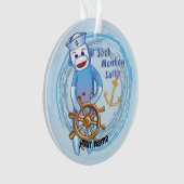 Sokkel Aap Zeiler  Ornament (voorkant)