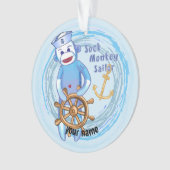 Sokkel Aap Zeiler  Ornament (voorkant)